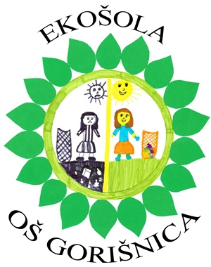 Znak OŠ Gorišnica; avtorica Tita Majerič